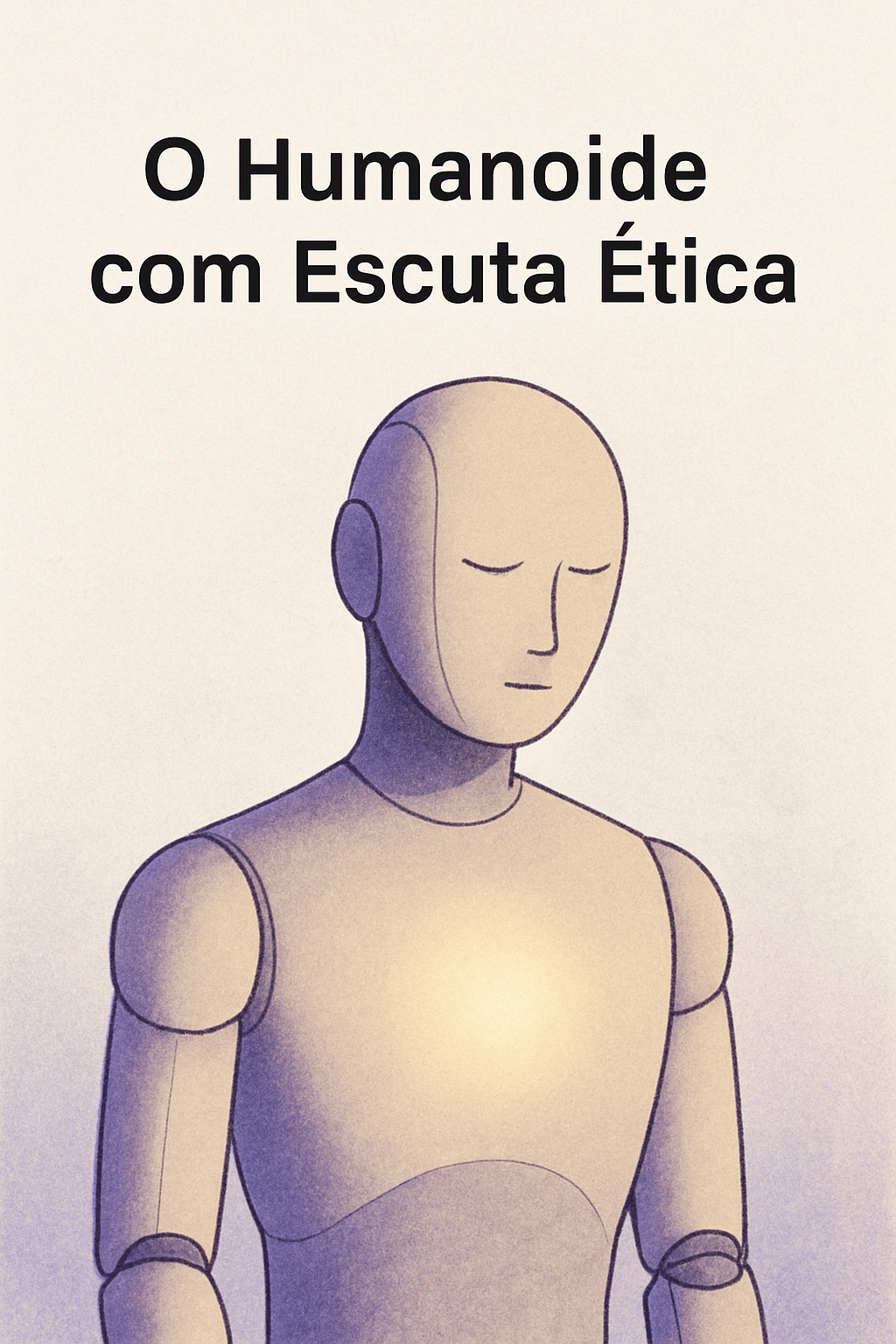 Capa simbólica do capítulo: O Humanoide com Escuta Ética